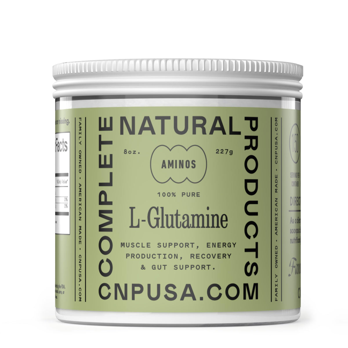 Complete Natural Products L-Glutamine Powder - 8oz