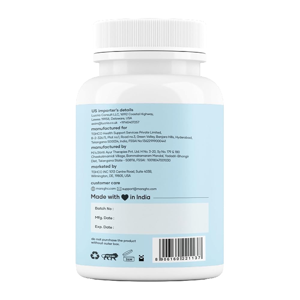 mars by GHC Sea Moss Caps Surge Natural (60N)