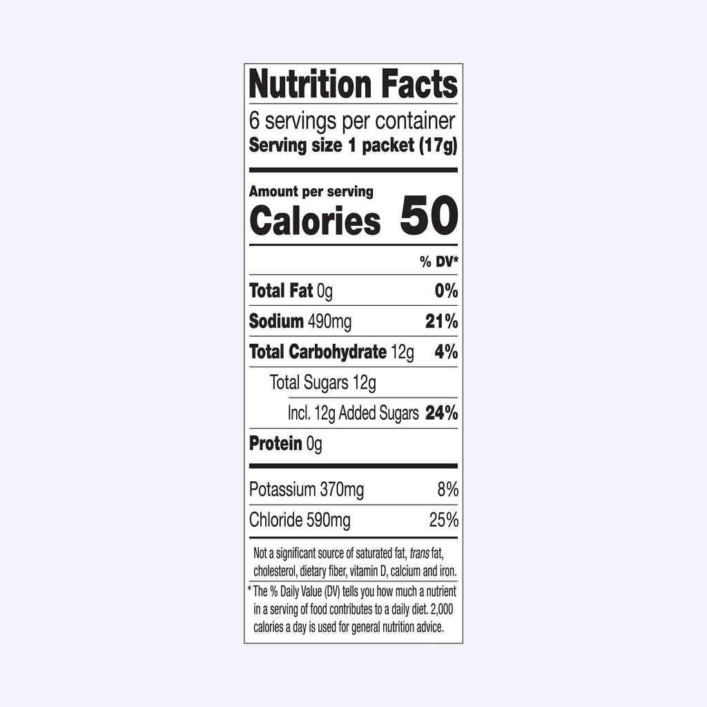 Amazon Basics Electrolyte Powder Packets, Grape Flavor - 6 Count - image 4