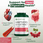 Nature's Push Super Potent Hawthorn Berry 10:1 Extract 675mg Capsules