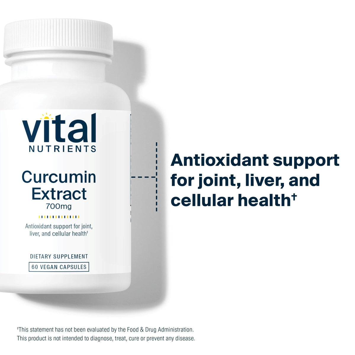 Vital Nutrients Curcumin Extract 700mg - 60 Capsules - image 4