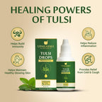UPAKARMA Ayurveda 5 Types Holy Basil Tulsi Extract Drops - 30ml - image 4