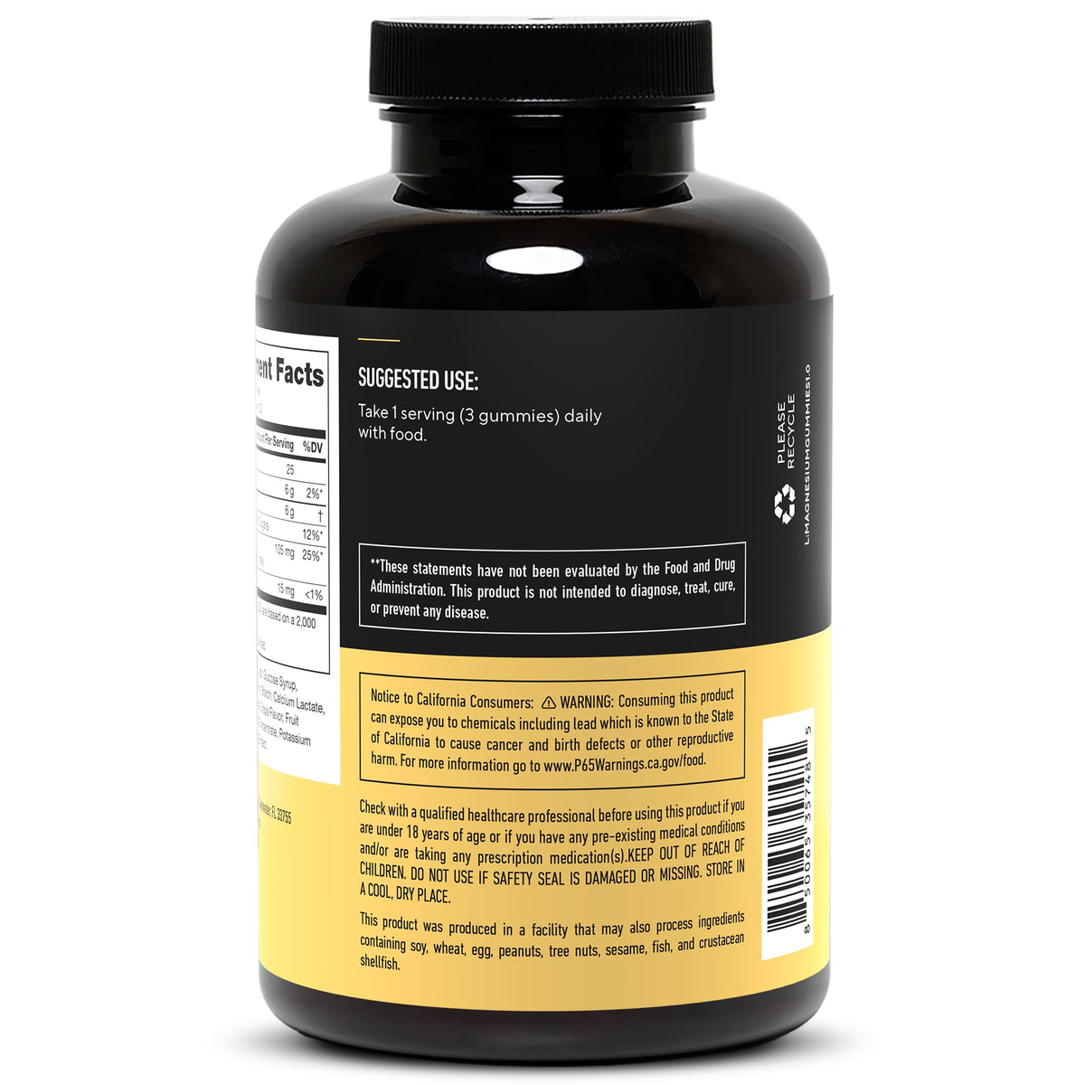 Legion Magnesium Glycinate - 90 Gummies - image 3