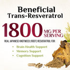 Nature's Nutrition Resveratrol Complex 1800 mg - 3x Strength