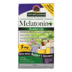 Nature's Answer Melatonin+ 5mg Sleep Support - 60 Capsules