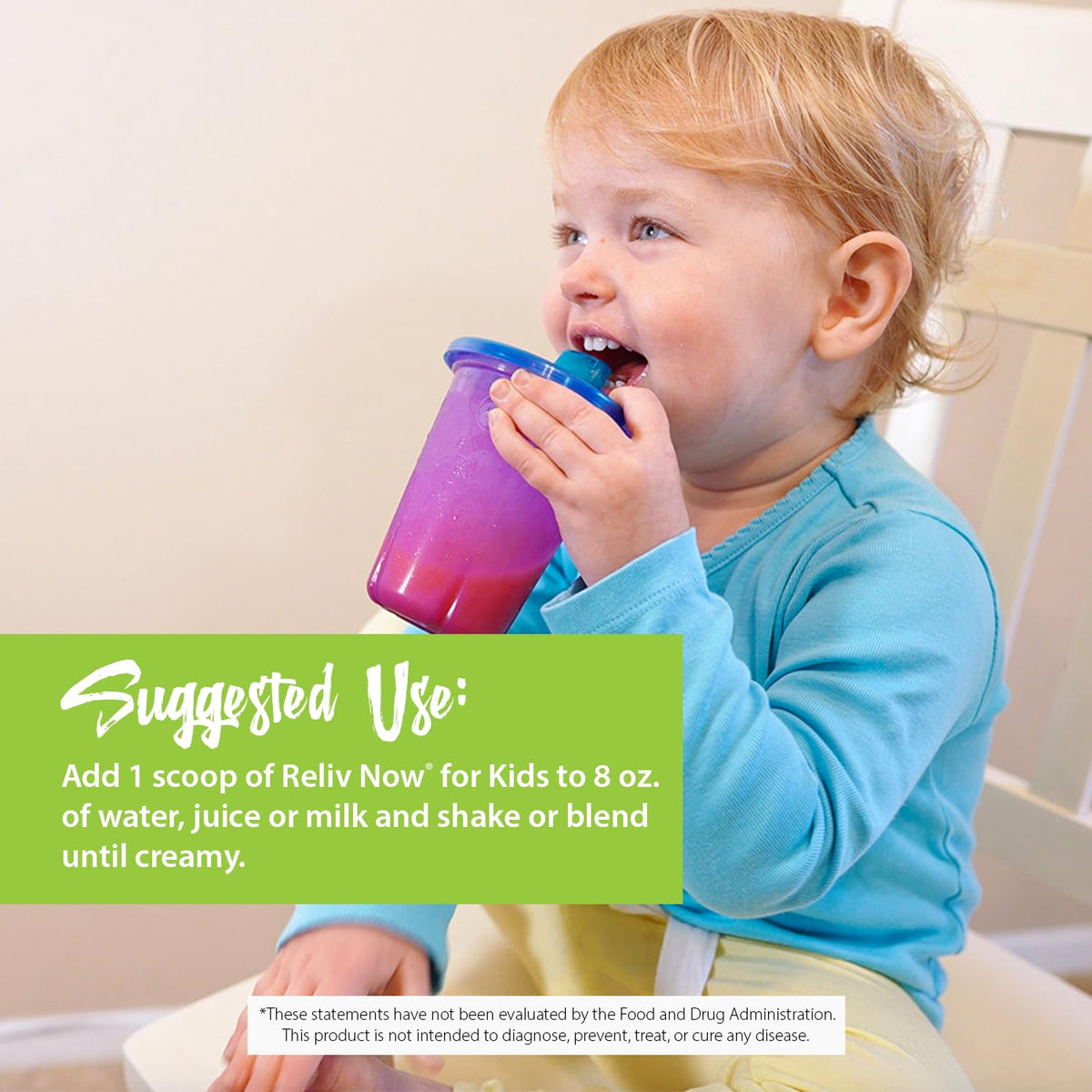 RELIV Now for Kids Vanilla Nutritional Shake - 15 Servings - image 5