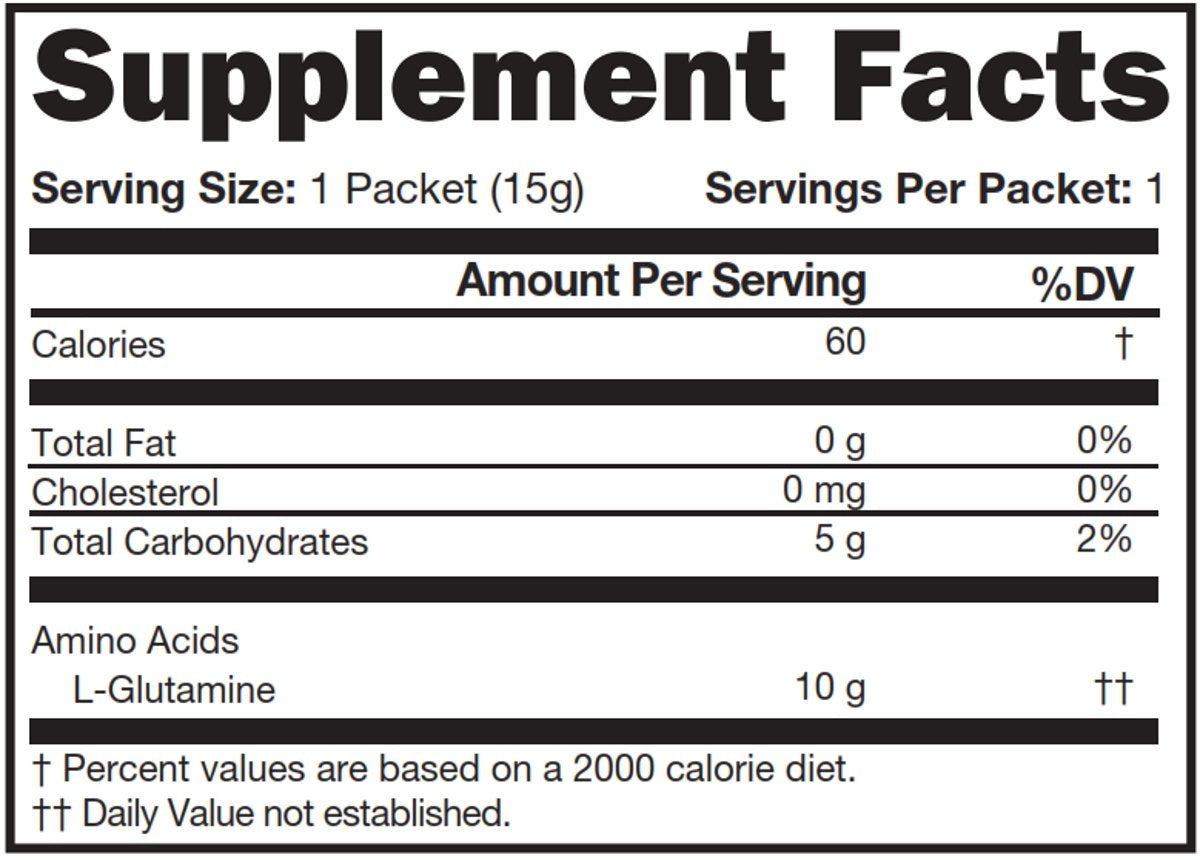 Sympt-X L-Glutamine Powder - 15g Packet - image 2