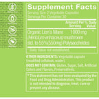 The Vitamin Shoppe Lion's Mane Nootropic Mushroom Formula