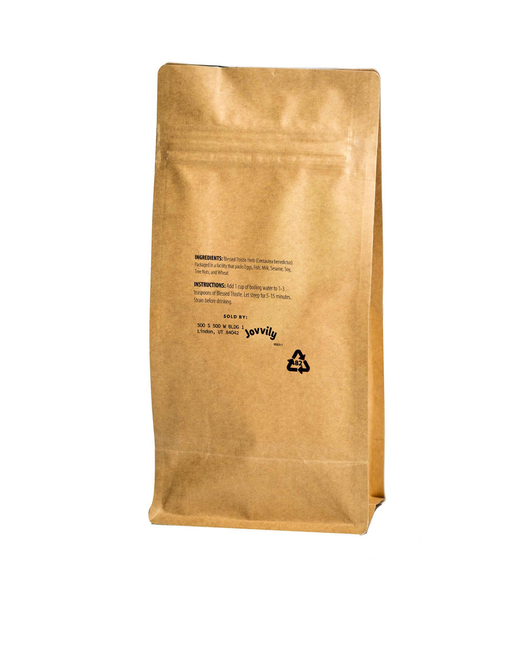 Jovvily Blessed Thistle Herb Cut & Sifted Herbal Tea - 8 oz - image 2