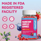 EAZGOO Magnesium Gummies 800mg - Vitamin D3