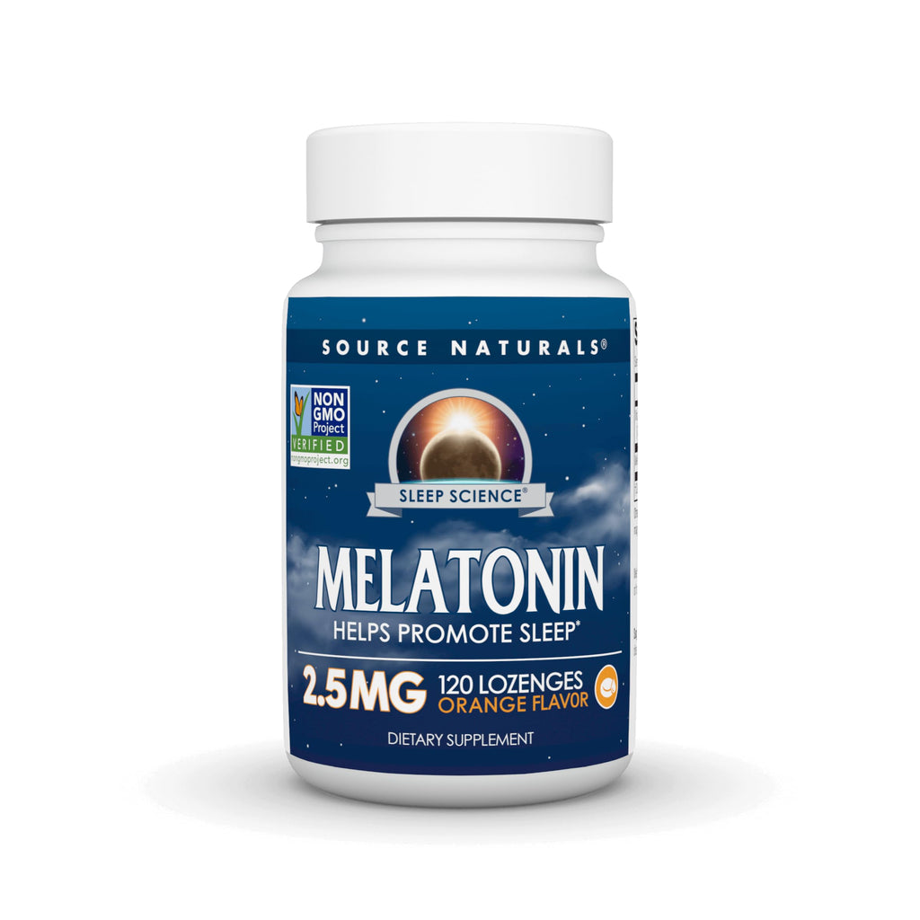 Source Naturals Melatonin 2.5mg, Orange