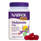 Natrol Kids Melatonin Gummies 1mg for Restful Sleep - 140 Gummies