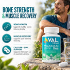 VAL Magnesium Citrate + B6 + Potassium - 90 Tablets - image 6