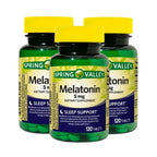 Unique Bundle Melatonin 5mg Extended Release Tablets - 360 Count