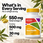 Pinnaclife McCord HeartHealth Omega-3 Fish Oil with Lemon - 60 Softgels - image 3
