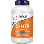 NOW Foods 5-HTP 100 mg Neurotransmitter Support - 240 Vegetarian Capsules