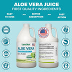 Land Art Pure Aloe Vera Juice - Cold-Processed - Inner Filet from - image 9
