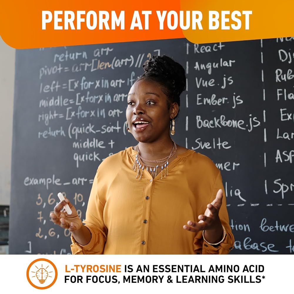 BioVit L-Tyrosine Gummies Amino Acid Supplement - 60 Vegan Gummies - image 5