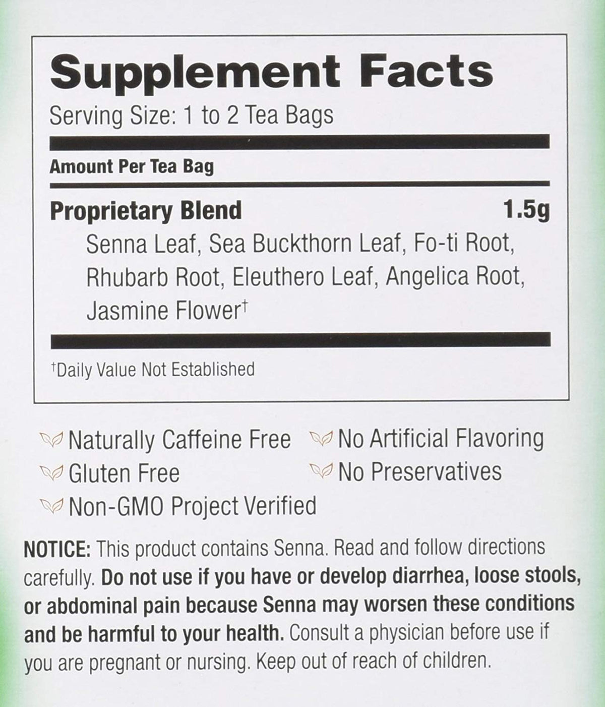 Bravo Tea Colon Cleansing Herbal Tea Caffeine Free - image 6