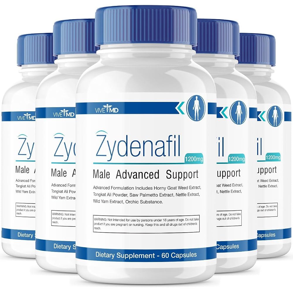VIVE MD Zydenafil 1200mg Advanced Formula - 300 Capsules