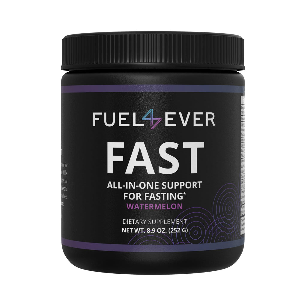 Fuel 4 Ever FAST Fasting Electrolyte Powder Watermelon - 30 Servings