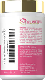 Carlyle Women's Cranberry Plus Probiotics - 120 Vegetarian Capsules - image 3