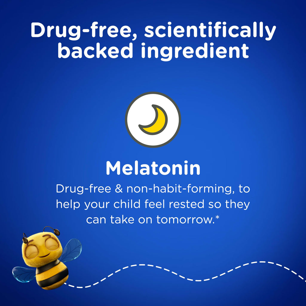 Zarbee's Kids Melatonin Sleep Chewable Tablets 1mg - 50 Tablets - image 2