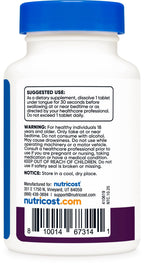 Nutricost Melatonin 5mg Fast Dissolve Tablets Mixed Berry - 240 Tablets - image 4