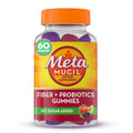 Metamucil Fiber Plus Probiotics Digestive Health - 60 Chewables