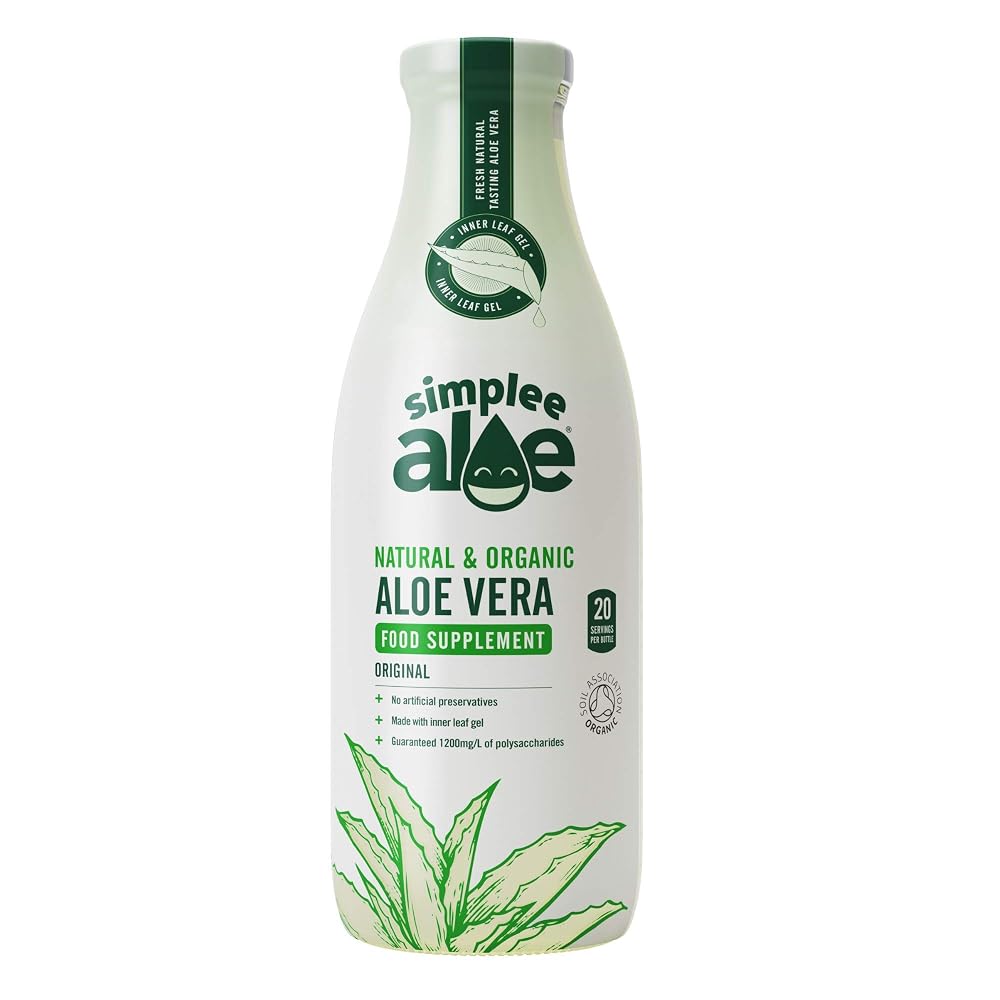 Simplee Aloe Organic Aloe Vera Juice - 33.8 Fl Oz