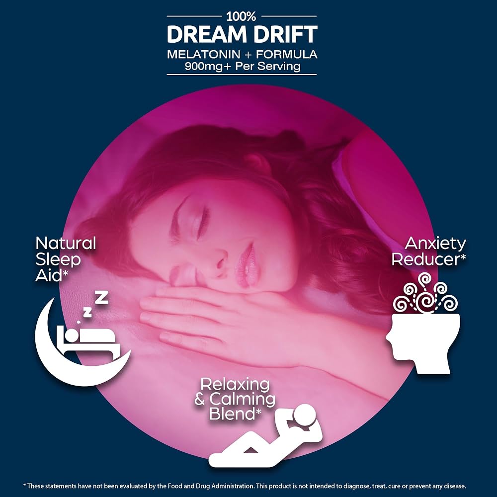 Hope Driven Dream Drift Melatonin+ Sleep Aid - 60 Capsules - image 2