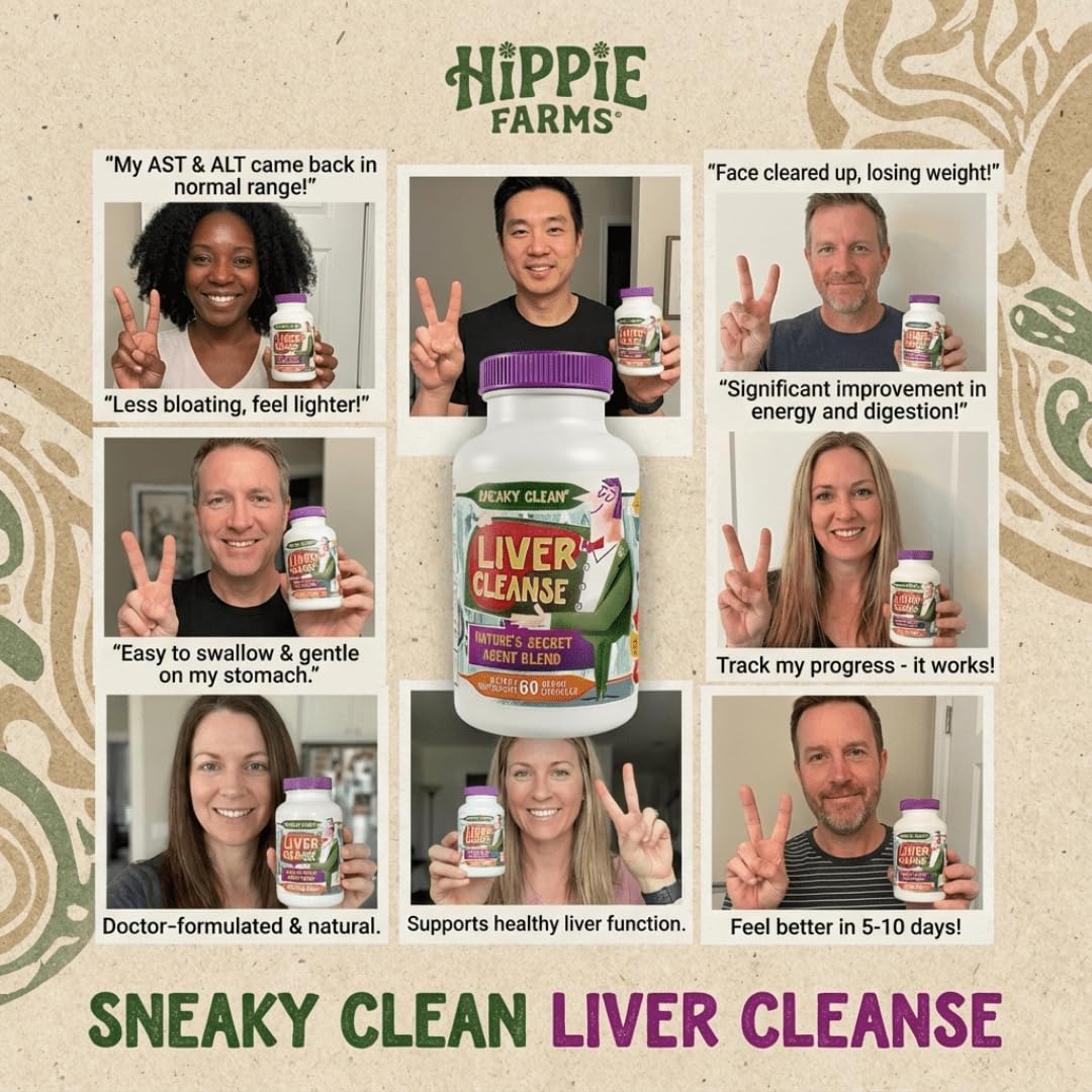 Hippie Farms Liver Cleanse Support Supplement with Milk Thistle - image 6