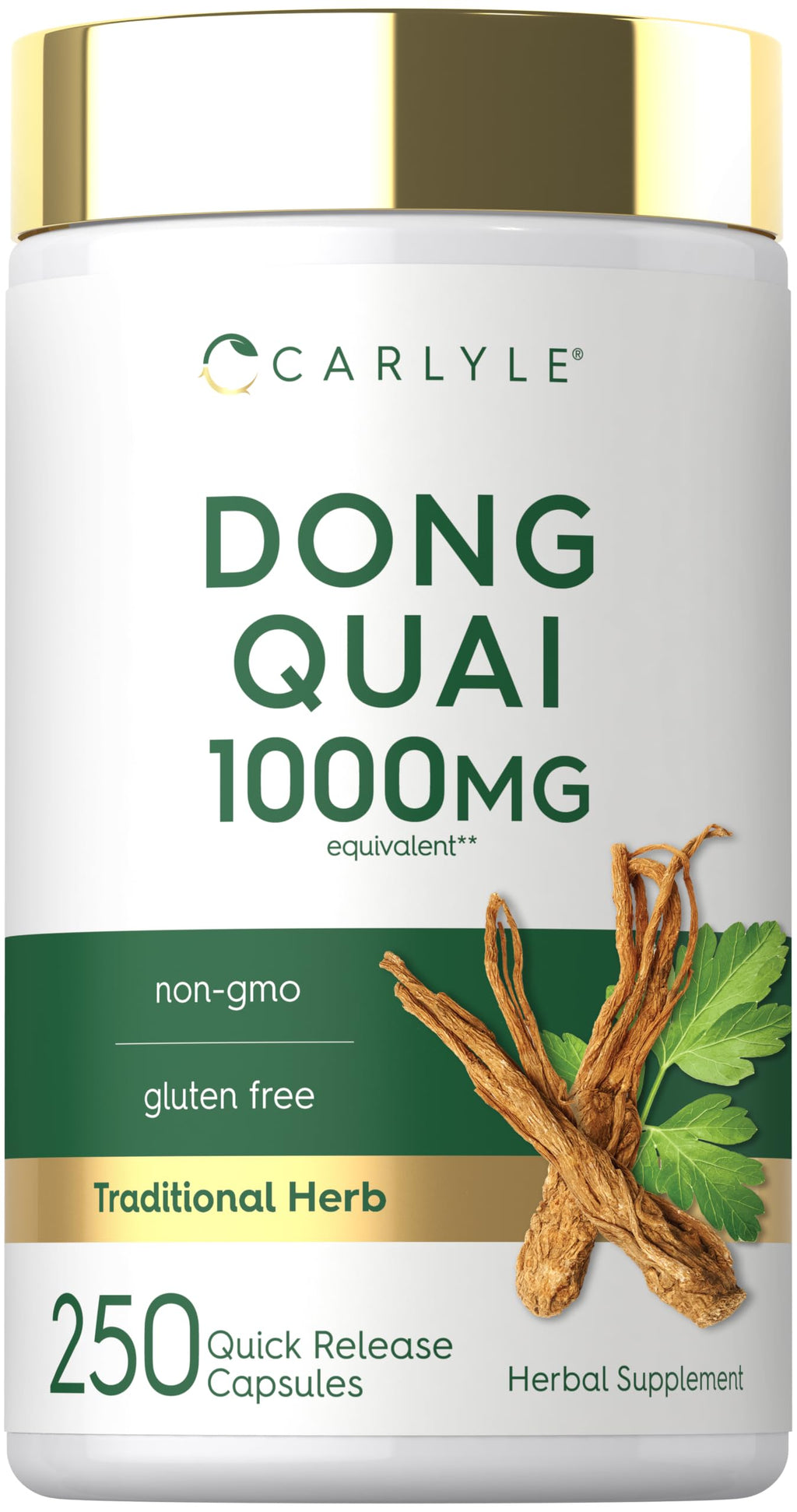 Carlyle Dong Quai Capsules - 250 Count