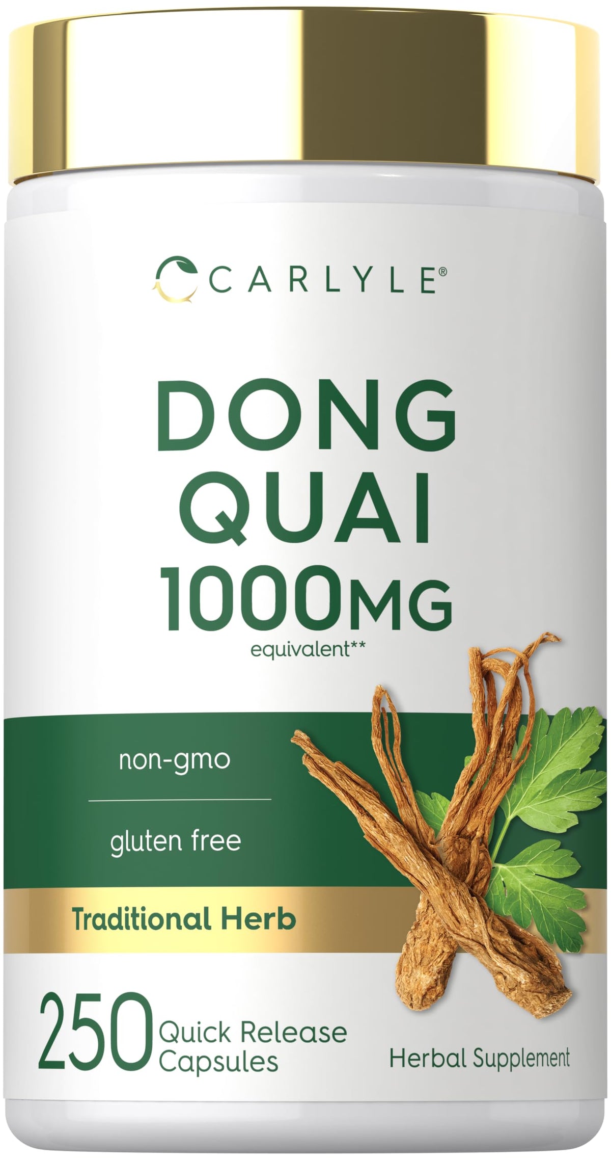 Carlyle Dong Quai Capsules - 250 Count