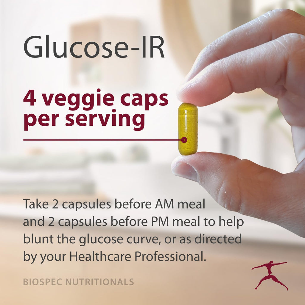 Biospec Nutritionals Glucose-IR Capsules - 120 Count - image 4