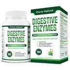 Purely Optimal Digestive Enzymes, Probiotics & Prebiotics - 180 Capsules