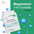 Ved Magnesium 3-in-1 Complex 384 mg - 90 Vegan Capsules - image 2