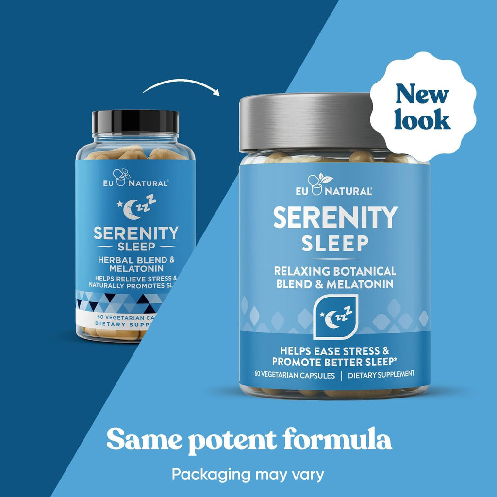Eu Natural Serenity Sleep Aid for Adults - 60 Vegetarian Capsules - image 2