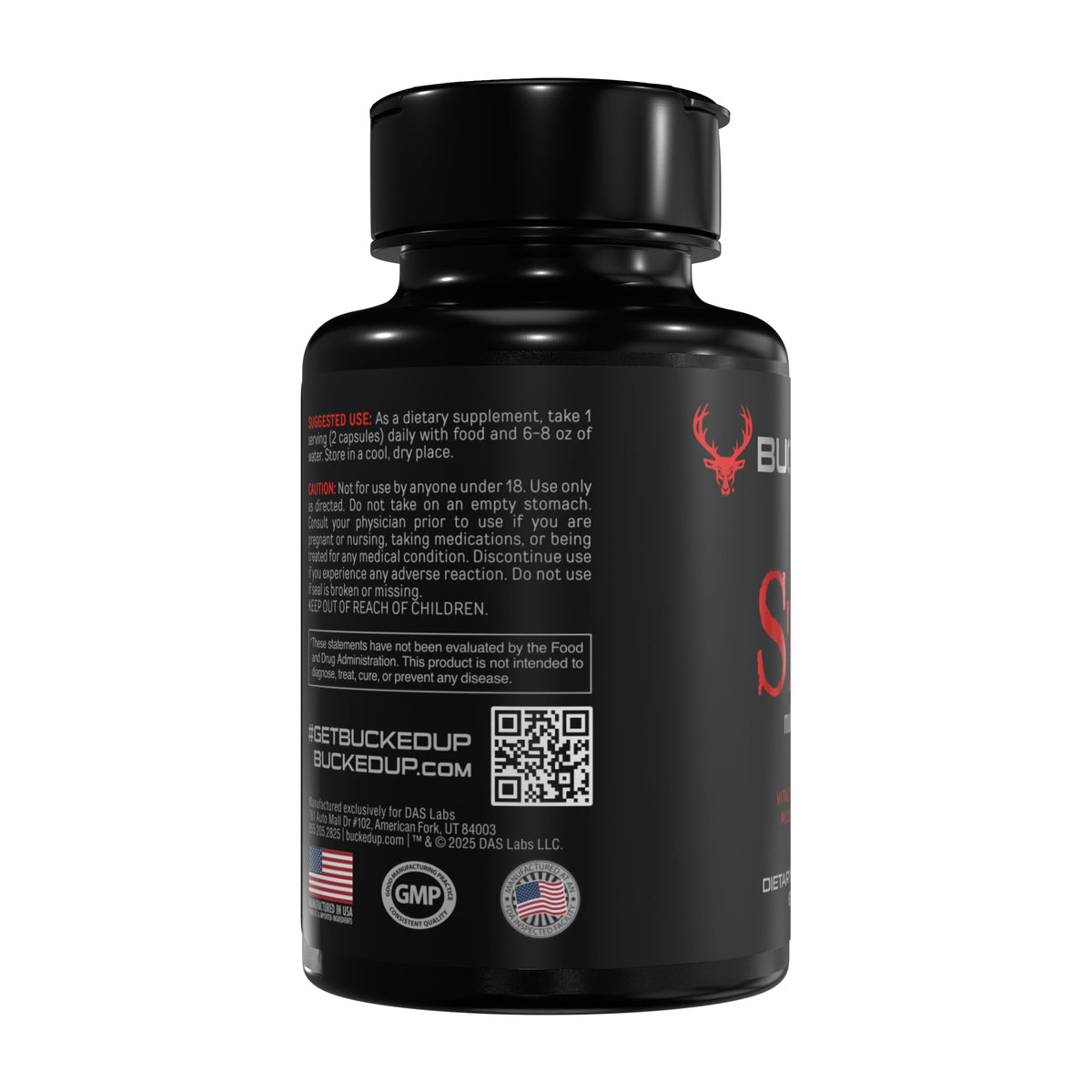 Bucked Up Stag Multivitamin for Men - 60 Capsules - image 5