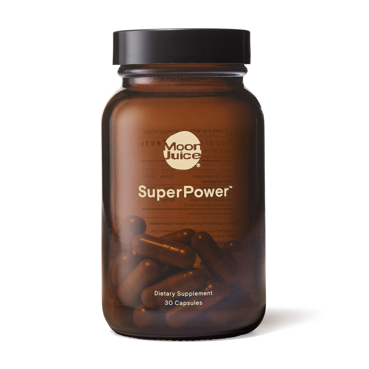 Moon Juice Superpower Immune Supplement with Vitamin C, D & Zinc - 30 Capsules