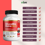 BIOQUIRE Gluco Bio Quire Max Blood Balance Ultra Dietary Supplement
