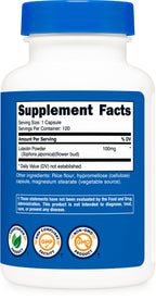 Nutricost Luteolin 100mg - 120 Vegetarian Capsules - image 5