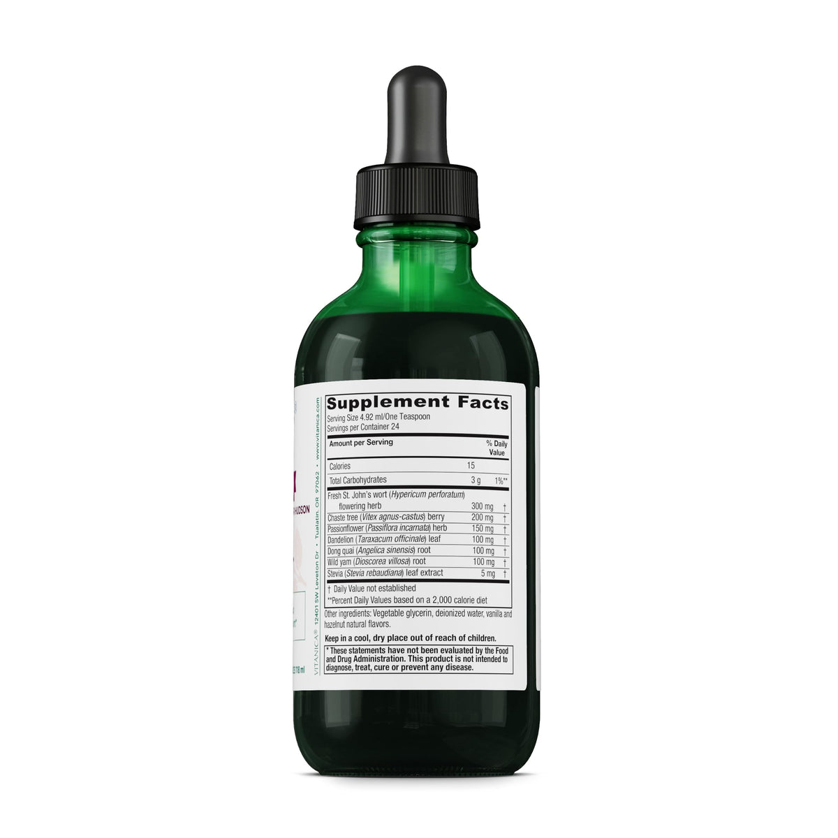Vitanica PMS Tonic, Premenstrual Support, Vegan