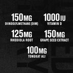 Jacked Factory Androsurge Testosterone Booster for Men - 60 Capsules - image 2