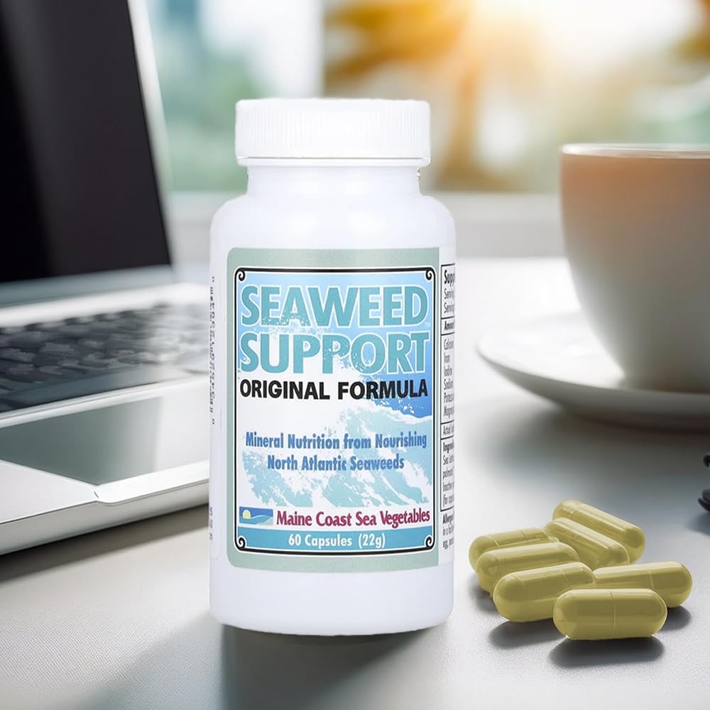 Maine Coast Sea Vegetables Seaweed Support Iodine - 60 Capsules - image 5