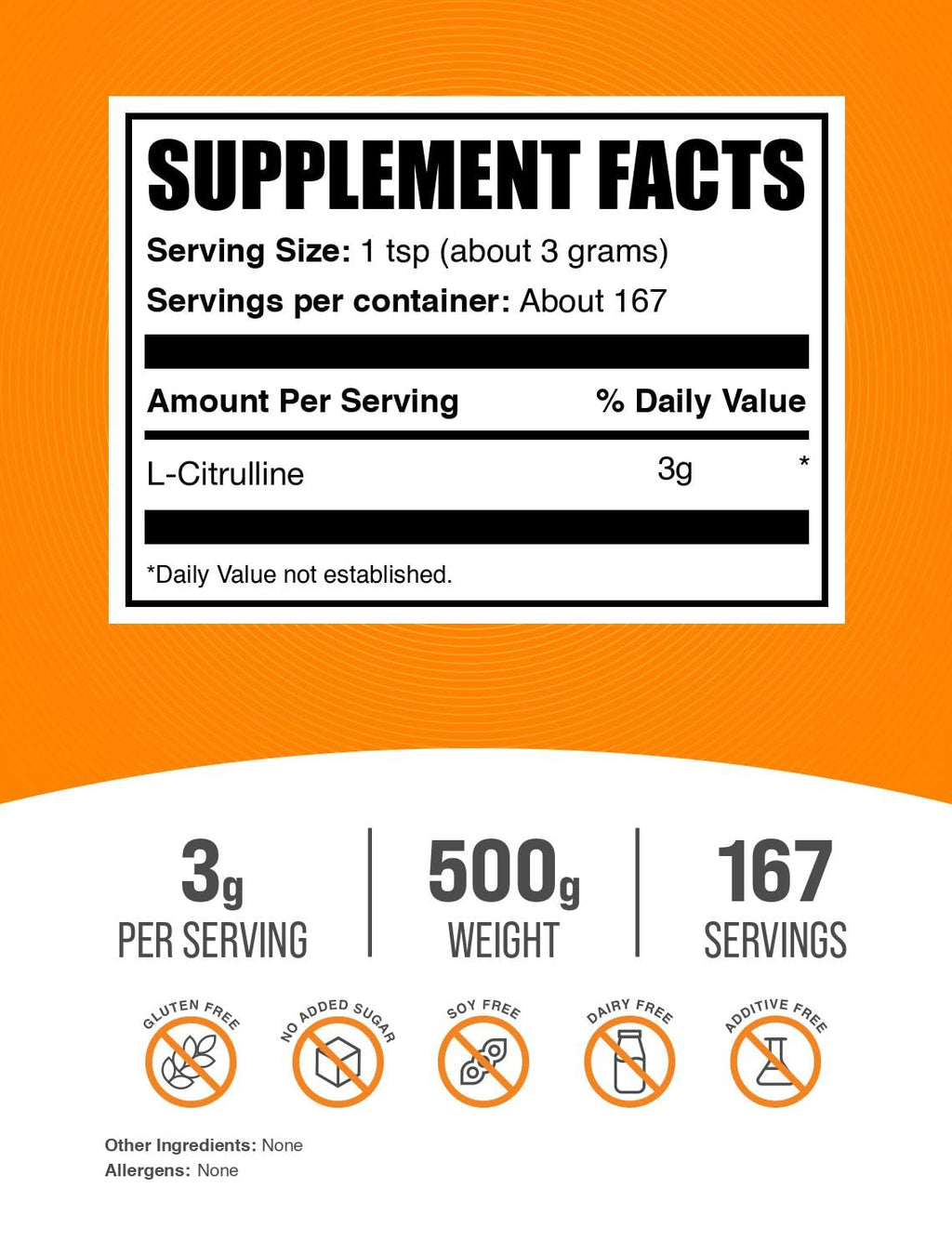 BulkSupplements.com L-Citrulline Powder