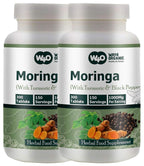 WAY 4 ORGANIC W4O Moringa Tablets with Turmeric and Black Pepper
