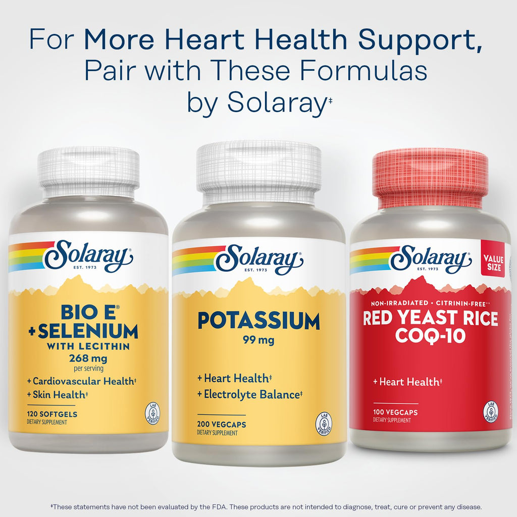 SOLARAY Potassium 99 mg - 200 Vegetarian Capsules - image 6