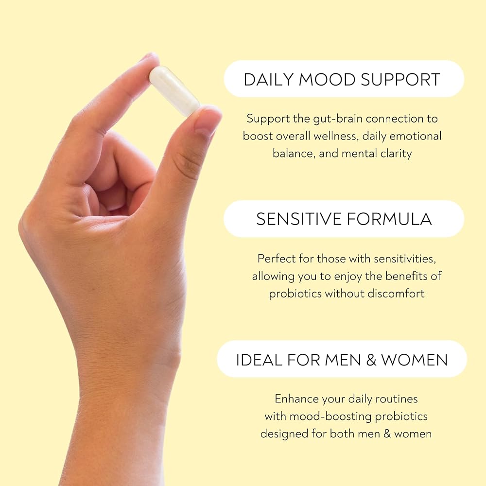 Lifted Naturals Probiotics Mood Super Strains - 60 Capsules - image 4