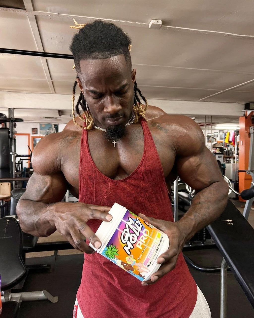 Gym Molly PRO Pre-Workout Powder Strawberry Kiwi - 30 Servings - image 4
